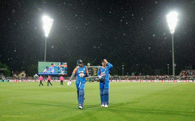 بھارت آسٹریلیا کےدرمیان  پہلا ٹی20میچ بارش کی نذر